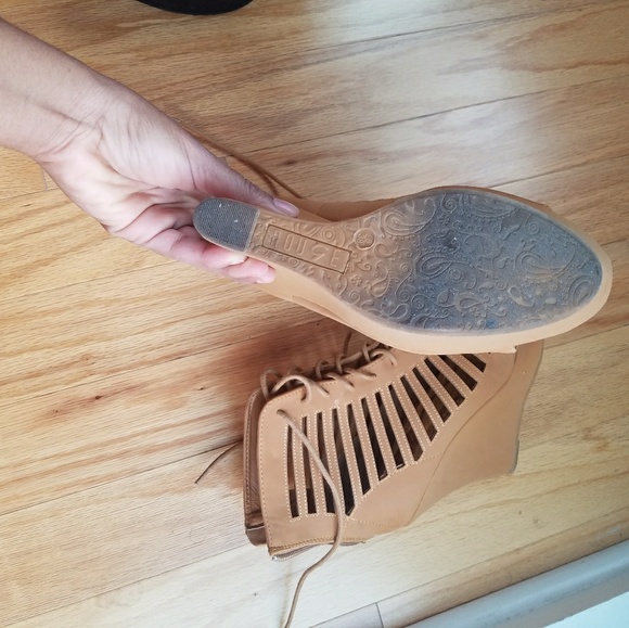 Lace wedge heels - Picture 5 of 5